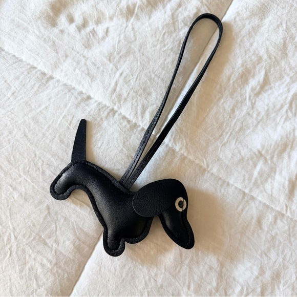 Dachshund Weenie Dog Purse Luggage Charm - Picture 3 of 3